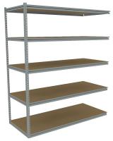 44P987 Boltless Shelving, 60x24, Particleboard