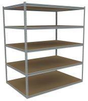 44P990 Boltless Shelving, 60x36, Particleboard