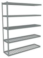 44R048 Boltless Shelving, Add-On, 60x18, Wire