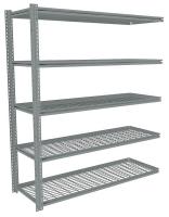 44R050 Boltless Shelving, Add-On, 60x24, Wire