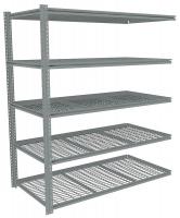 44R068 Boltless Shelving, Add-On, 72x48, Wire