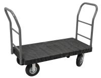 44U444 Platform Truck, 30x60, 1 Crossbar Handle