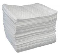 44Z106 Absorbent Pad, Oil Only, 15In.W, PK100