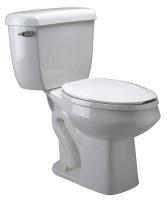 45A123 Toilet Bowl, 2-Piece, 1.0 gpf