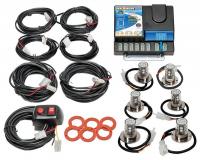 45A251 LED Hide-A-Way Strobe Light, Clear/Blue