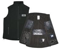 45A284 Electricaly Heated Vest, Black, 3XL