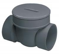 45A323 Gate Valve, 2 In., PVC, 120 Deg F