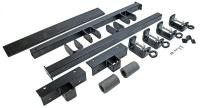 45C144 Black Trimmer Rack, 33 1/2 In.
