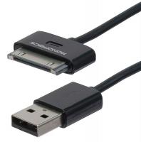 45H725 Charger/Sync Cable, 3 ft., Black