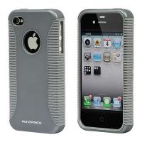 45H757 Cell Phone Case, Sure Grip, Silver