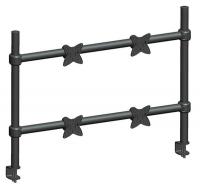 45H804 Quad Monitor Arm, Black