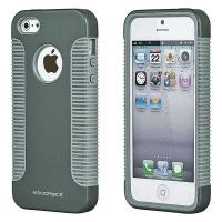 45H812 Cell Phone Case, Sure Grip, Silver