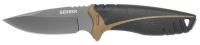 45J110 Fixed Blade Knife, Fine, Drop, 8-1/2 in, Blk