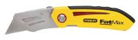 45J348 Folding Utility Knife, 6-1/4 in, Stl/Zinc