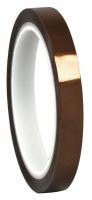 45J534 Insulating Tape, 1/2 x 36 yd, 2.5mil, Amber