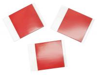 45J859 Double Coated Tape, 1-1/2 x 1-1/2In, PK 5