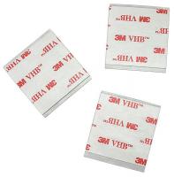 45K031 Double Coated Tape, 3/4 In x 3/4, PK250