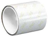 45K472 Fabric Tape, 1 In x 5 yd, 4.3 mil, Gray