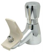 45K784 Bubbler Faucet, Push Button, 1/2 In NPSM