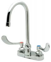 45K801 Lavatory Faucet, Lever, 1/2 In NPSM