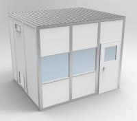 45K925 Clnrm Modular In-Plant Office, 10x12x10ft