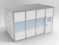 45K906 Clnrm Modular In-Plant Office, 10x16x10ft