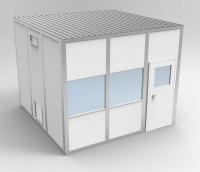 45K948 Clnrm Modular In-Plant Office, 12x12x10ft