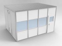 45K909 Clnrm Modular In-Plant Office, 12x16x10ft