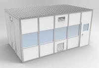 45K950 Clnrm Modular In-Plant Office, 12x20x10ft