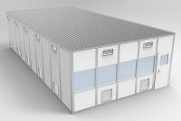 45K920 Clnrm Modular In-Plant Office, 20x40x10ft