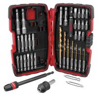 45L151 Screwdriver Bit Set, 1/4 In Hex, PC38