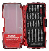 45L153 Screwdriver Bit Set, 1/4 In Hex, PC21