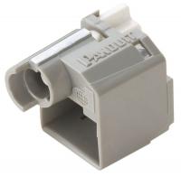 45U649 Network Blackout Jack, Copper, Gray, Pk10
