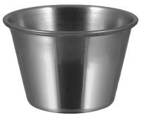 45U737 Sauce Cup, 2.5 oz, Silver, Pk12