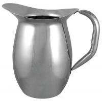 45U743 Bell Pitcher, 2 qt, Silver