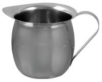 45U746 Bell Creamer, 12 oz, Silver, Pk12