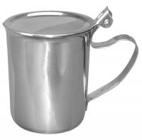 45U753 Stacking Server 10 oz, Silver, Pk12