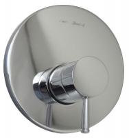 45W786 Shower Trim Escutcheon and Handle, Metal