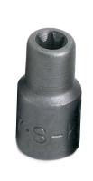 46C147 Socket, Female Torx, 1/4 Dr, 6 Pt, E6