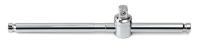 46C164 Sliding T-Handle, 3/8 in Dr, 8 in L, Chrome