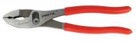 46C193 Slip Joint Plier, 8 in L, 11/16 in Jaw, Red