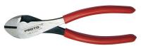 46C204 Diagonal Cutting Pliers, 7 in, 3/4 Jaw, Red