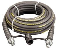 46C603 Hydraulic Hose, Rubber, 1/4, 50 Ft