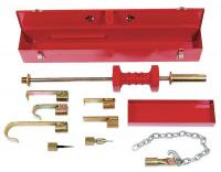 46D276 Dent Repair Kit, Red, Pulls Out Dents