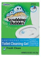 46E805 Toilet Bowl Gel Clings, Fresh, PK 12