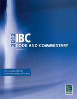 46F320 International Building Code, 2012, Book