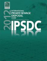 46F362 Intl Private Sewage Dispos Code, 2012, Bk