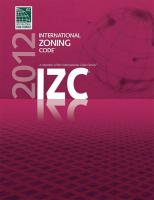 46F379 International Zoning Code, 2012, Book
