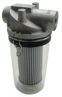 46F384 T-Style Inlet Vacuum Filter, 1 In