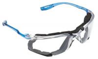 46F390 Safety Glasses, Foam Gasket, Clear AF Lens